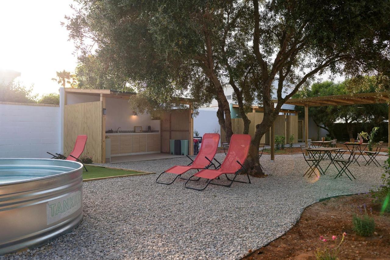 Hotel Glamping La Mimosa Conil Conil De La Frontera Exterior foto